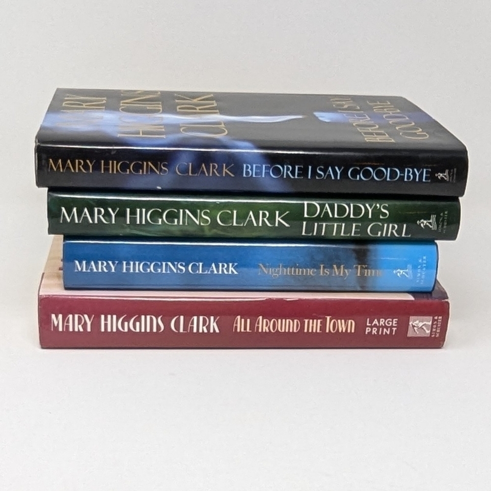Mary Higgins Clark Lot Of 4 Hardcovers